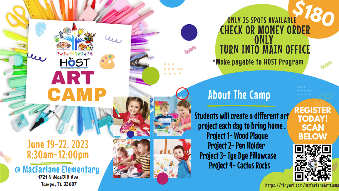 Art Camp at MAcfarlane park