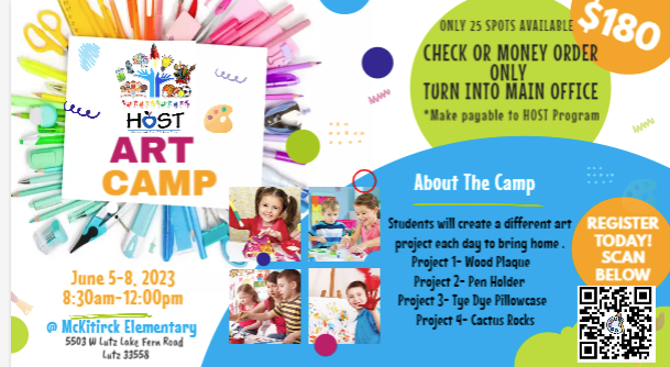 Art Camp at Mckitrick