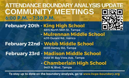  Attendance Boundary Analysis Update Meetings