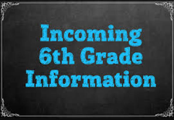  incoming 6th graders