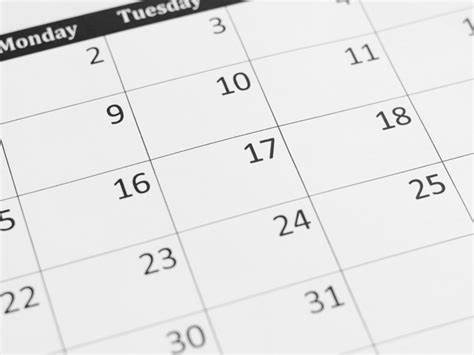  calendar