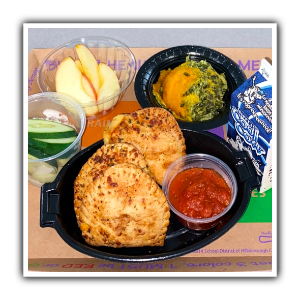 calzone lunch
