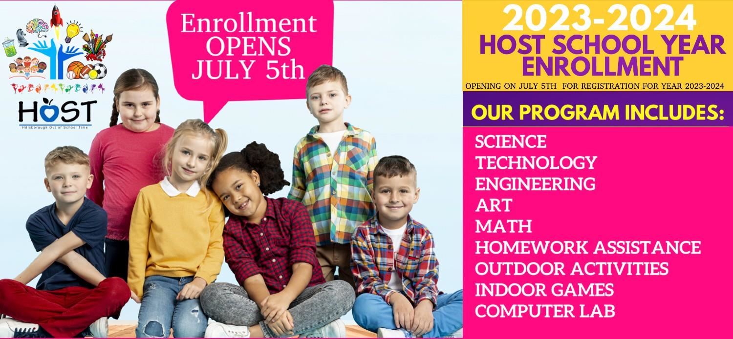 Enrollment opens July 5 for the 2023-2024 School Year
