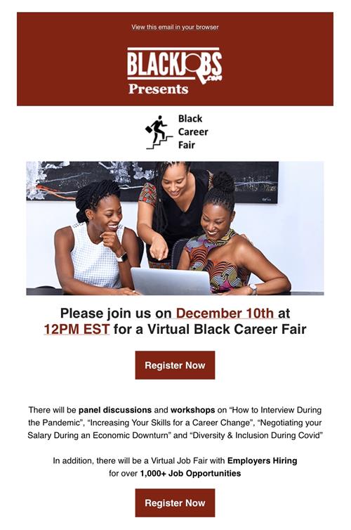 BlackJobs.com Presents Black Career Fair 