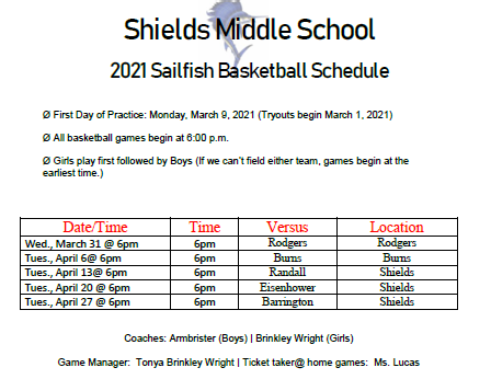 BasketballSchedule BasketballSchedule