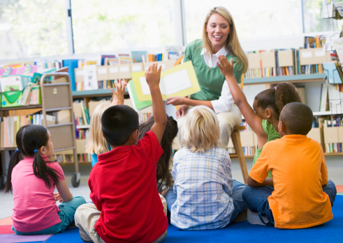 students in classroom