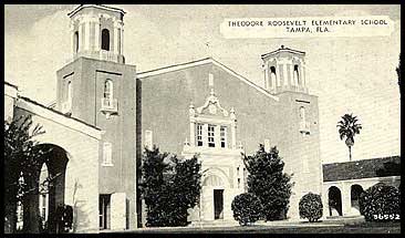 photo of exterior of Roosevelt Elementary School 