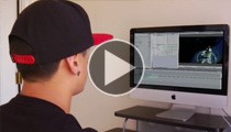 Video Screenshot: student on computer