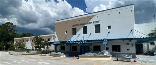 Maintenance/construction work being done at Chiles