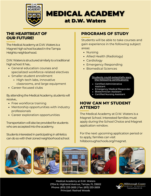 Applied Learning (Academic Electives, Specials & Magnet Programs