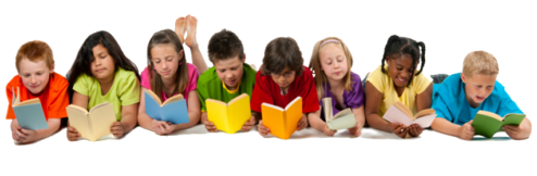 children reading