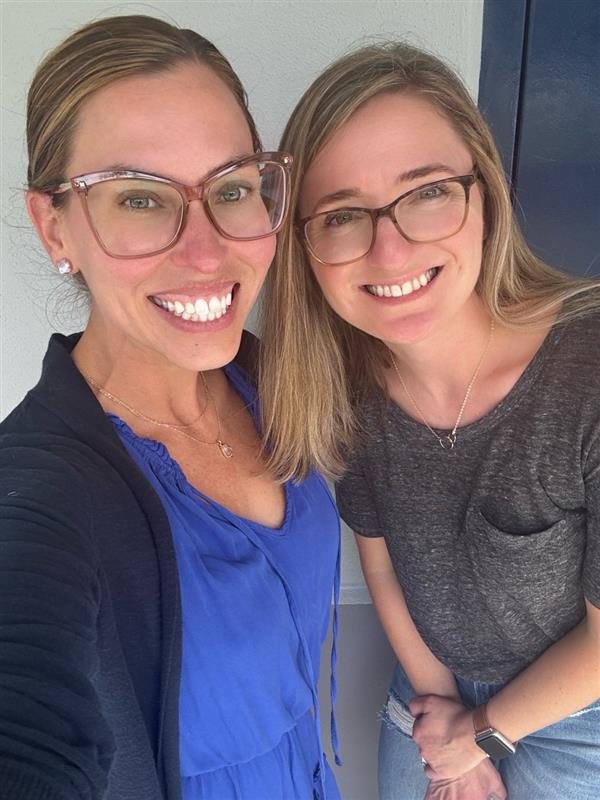 Mrs. Norman and Mrs. Stanton