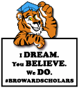 Broward Elementary, A Community School Logo